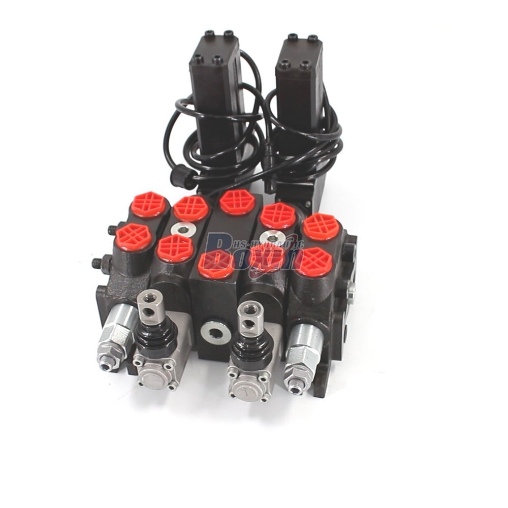 Sectional Directional Valve DCV60 2 Spool Electric Actuated Model main image